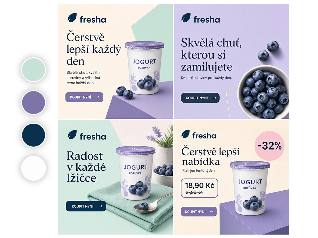 AI vizuální identita — návrh 2