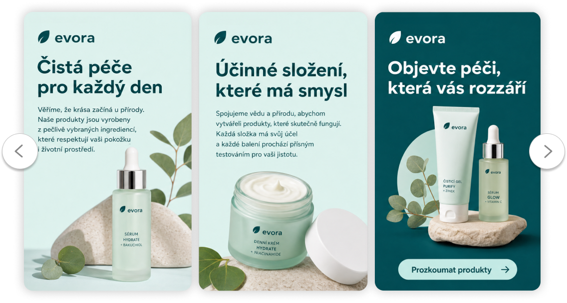 Carousel banner — ukázka 2